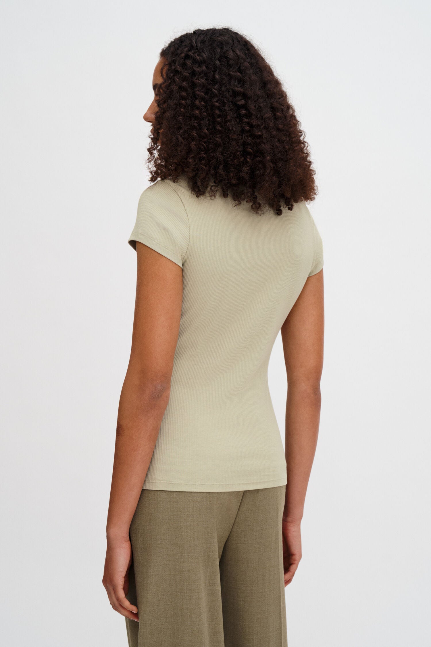 Oversized Bermuda Light Wash Shorts