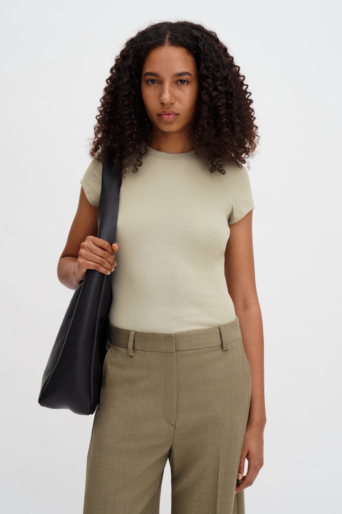 Oversized Bermuda Light Wash Shorts